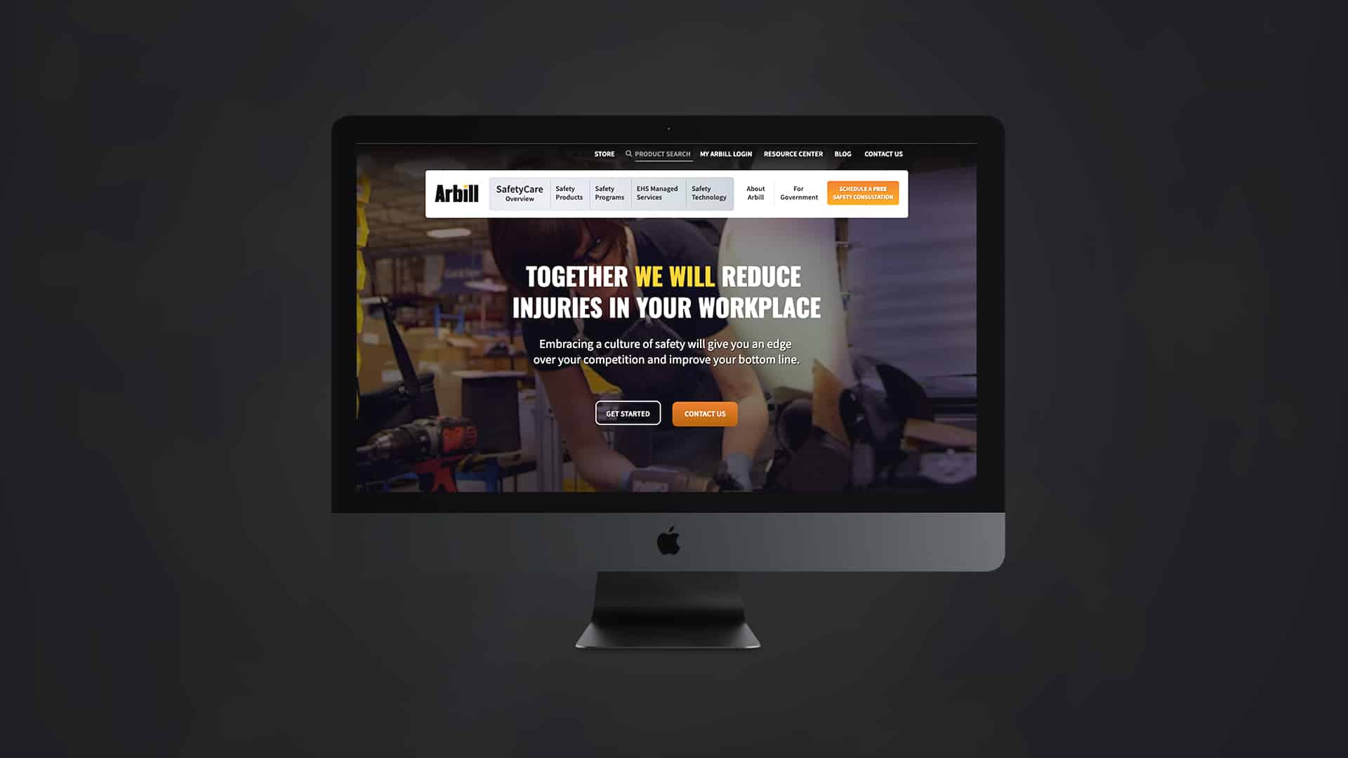Arbill Website - Gosling Design Studio